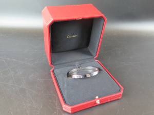 Cartier Love Bracelet White Gold 18K