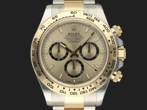Rolex Daytona Gold/Steel Champagne Dial 126503 99% NEW