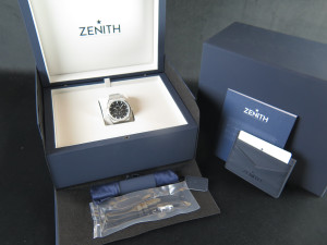 Zenith Defy Skyline Skeleton Black Dial 41MM 03.9300.3620/78.I001 NEW FULL STICKERS