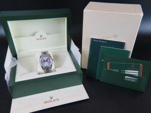 Rolex Datejust Grey Diamond Dial 116234