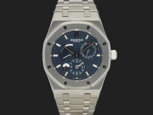 Audemars Piguet Royal Oak Dual Time Blue Dial 26120ST