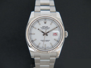 Rolex Datejust White Dial 116234 NEW 