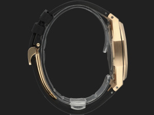 Audemars Piguet Royal Oak Selfwinding Rose Gold Black Dial 15400OR