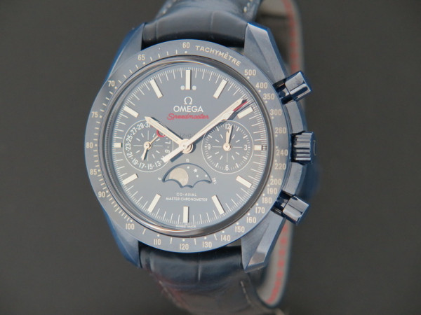 Omega - Speedmaster Moonphase Co-Axial Master Chronometer Blue Side Of The Moon