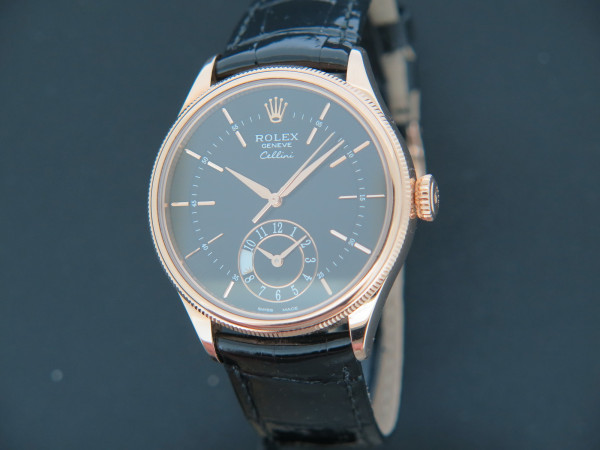 Rolex - Cellini Dual Time Everose Gold 50525