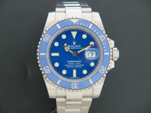 Rolex Submariner Date White Gold  116619LB   